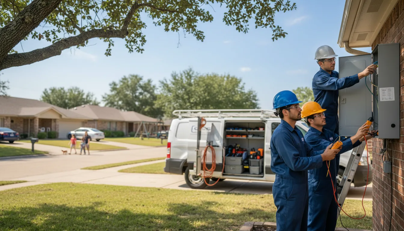 Certified electrician providing emergency electrical services in Sublette, KS